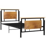 The Living Store Posteljni okvir kovinski 100x200 cm - Posteljni Okvir, (21531610) | Shoptok.si