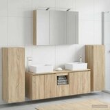  Set namještaja za kupaonicu 6 kom. Hrast sonoma | shoptok.hr