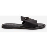 S. BARSKI Elegant Women's Shiny Slippers With Decoration S.Barski | ePonuda.com