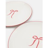 Sinsay Keramički tanjuri s božićnim motivom set od 2 | shoptok.hr