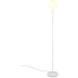  Bela stoječa svetilka s steklenim senčilom (višina 120 cm) Gle – | Shoptok.si