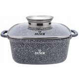 Shumee Lonec za pečenje KVADRATNI LONEC 3,5L 22cm ZILNER SIVA ZL-7058, (21384479) | Shoptok.si
