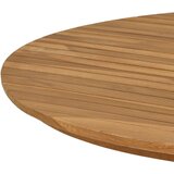  Gornji dio stola Ø 90 x 3,5 Kružni Čvrsto teak drvo Prirodna | shoptok.hr