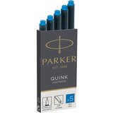 Parker 1x5 ink cartridge Quink Blue washable | shoptok.hr
