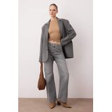 TRENDYOLMILLA ženske pantalone model Twoaw26Je00007, siva Cene