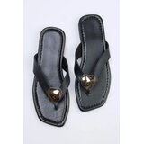 Trendyol Shoes ženske papuče Takss26Te00025, crne Cene