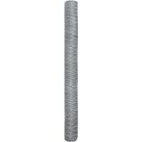 vidaXL šesterokotna ograja 1.6x10 m pocinčano jeklo | Shoptok.si