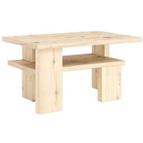 Karup Design Klubska mizica iz masivnega bora v naravni barvi 45x68 cm Japan – | Shoptok.si