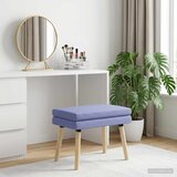  Klupa s dvostrukim slojem Traper plava 60 x 40 x 46 cm Tkanina | Eponuda.com