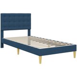  Okvir kreveta s madracem s uzglavljem Plava 80 x 200 cm tkanina | shoptok.hr