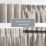 Restilo Bež zatemnitvena izolacijska zavesa 140x245 cm Pleat – | Shoptok.si