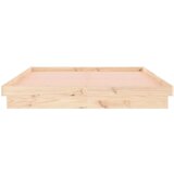  Posteljni okvir 135x190 cm trden les, (20905039) | Shoptok.si