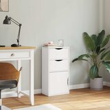  Bočni ormarić s ladicama ODDA bijeli 40x24x79 cm puno drvo bor | shoptok.hr