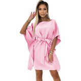 Numoco Butterfly dress with tie at the waist | shoptok.hr