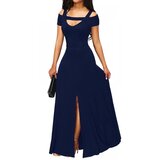 Fenzy Maxi Obleka Nessa, Temno Modra | Shoptok.si
