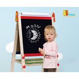 Viga dvostrana velika magnetna ploča za crtanje | shoptok.hr