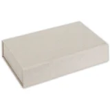 Box USB Lodi D 23x12,5x5 Leinen Box für Fotos/USB BY546D
