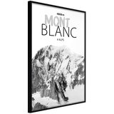  Poster - Peaks of the World: Mont Blanc 30x45 Cijene