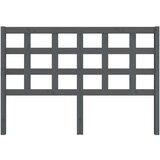  Posteljno vzglavje sivo 145,5x4x100 cm trdna borovina, (20646663) | Shoptok.si