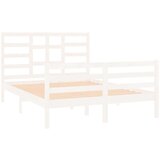  Za krevet od masivnog drva bijeli 140 x 190 cm | shoptok.hr