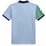 Polo Ralph Lauren Majica golublje plava / tamno plava / smaragdno zelena / bijela | shoptok.hr