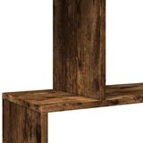 Pregrada / regal za knjige 5 razina hrast 70x24x161 cm drveni | Eponuda.com