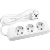 Panasonic Priklj.prenosna bela trostruka 3Mx3m 3x1,5mm2 16A 250V WLTB0433-2WH EU4 X-tendia | Eponuda.com