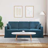 SOFA Plava 198 x 78 x 80 cm Baršun | shoptok.hr