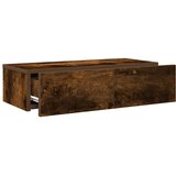  Zidna polica s ladicama dimljeni hrast 60x26,5x15 cm | Eponuda.com