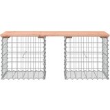  Vrtna klupa s gabionskim dizajnom 103x44x42 cm drvo duglazije | shoptok.hr