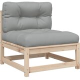  3-dijelni set vrtnih sofa od masivne borovine s jastucima | Eponuda.com