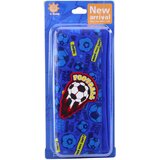 Pencil Case School Organizer with Football Blue | Shoptok.si