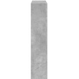  Okvir za kamin boja betona 81x18x82 cm od konstruiranog drva | shoptok.hr