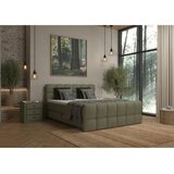 Premium Living Postelja Boxspring Brisbane, Zelena, 200x220 | Shoptok.si