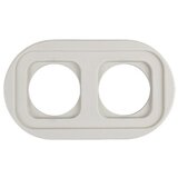  Elhard - Keramički retro dvostruki okvir, beo | Eponuda.com