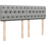  Krevet box spring s madracem svjetlosiva 160x200 cm tkanina | shoptok.hr