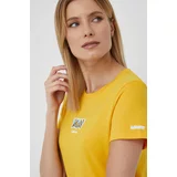 Levi's Bombažen t-shirt rumena barva