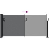 Bočna tenda na uvlačenje crna 100 x 500 cm | shoptok.hr