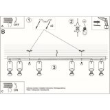  Stropna svetilka RING 6L bela, (21347981) | Shoptok.si