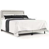 Maison de Rêve Svetlo siva boxspring postelja 180x200 cm Dove – | Shoptok.si