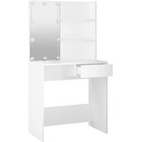  Toaletni stolić s LED svjetlima bijeli 74,5 x 40 x 141 cm | shoptok.hr