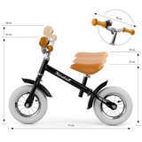 Milly Mally dječji bicikl bez pedala Marshall Air crni | shoptok.hr