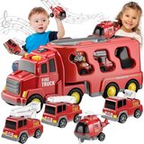 Woopie tegljač set od 5 autića - vatrogasci | shoptok.hr