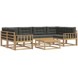  Set vanjskih sofa 5 kom. Bijela i antracit | shoptok.hr