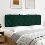  Jastuk za uzglavlje tamnozeleni 180 cm baršunasti | shoptok.hr
