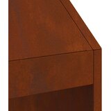  Kamin Rđa 50 x 50 x 100 cm Čelik otporan na vremenske uvjete | shoptok.hr