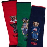 Polo Ralph Lauren Nogavice 3P CT SNBS-CREW SOCK-3 PACK Večbarvna Slike