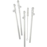 Out of the blue Slamka Willy - staklena slamka za penis - prozirna (4kom) | shoptok.hr