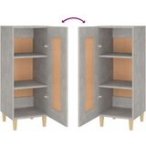  Komoda betonsko siva 34,5x34x90 cm inženirski les, (20654033) | Shoptok.si