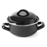 Hendi lonček za juhe in omake s pokrovom, črn, 0,6 l - 625705, (21385500) | Shoptok.si